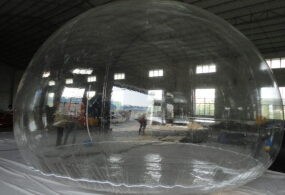 5M transparent inflatable bubble dome for show