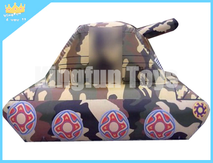 Inflatable tank bunkers