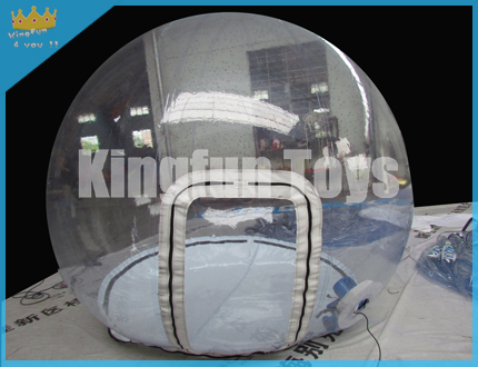 Small inflatable show ball