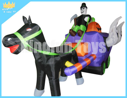 Halloween inflatables for festival