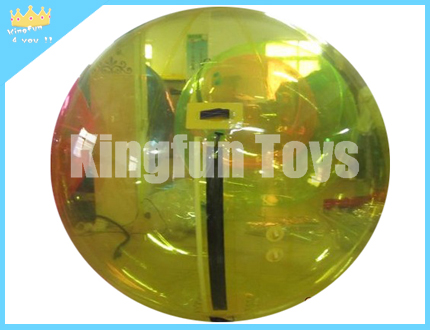 Yellow water sphere/aqua ball