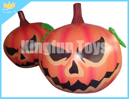 Inflatable pumpkin for Halloween