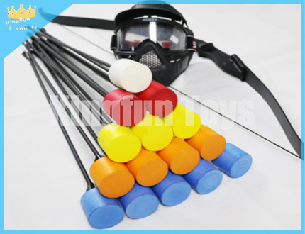 Archery arrow for Paintball Game