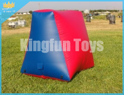 Wedge inflatable bunkers