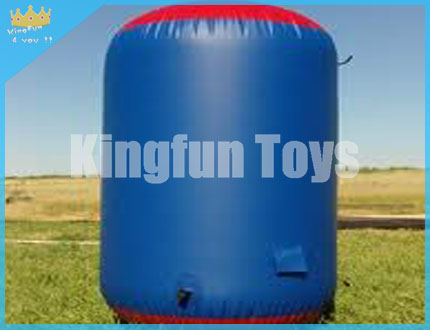 Cylinder inflatable bunkers