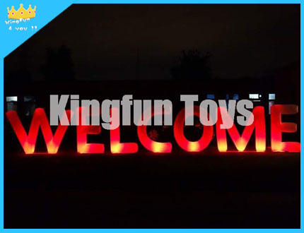 LED WELCOME Decortion
