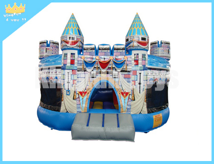 Jumping inflatable castle