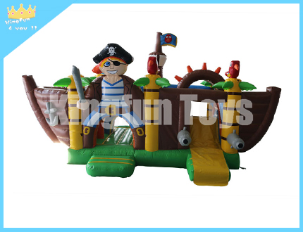 Pirate inflatable jumping bounce