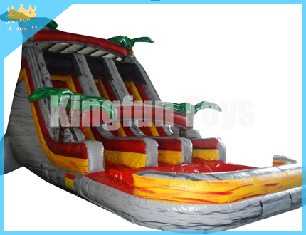 New tropical water slide