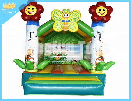 Flower inflatable jumping castle